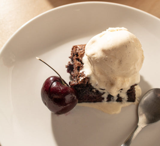 Cherry Espresso Brownies