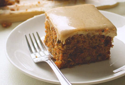 Espresso Carrot Snack Cake